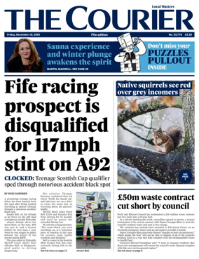 Cover of The Courier & Advertiser (Fife Edition)