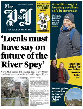 Cover of The Press and Journal (Highlands & Islands)