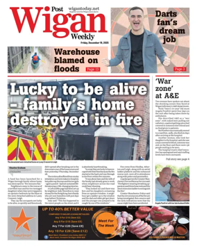 Cover of Wigan Evening Post