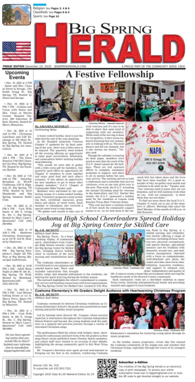 Cover of Big Spring Herald