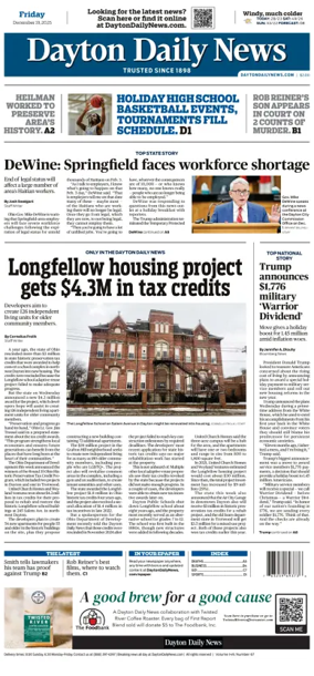 Cover of Dayton Daily News