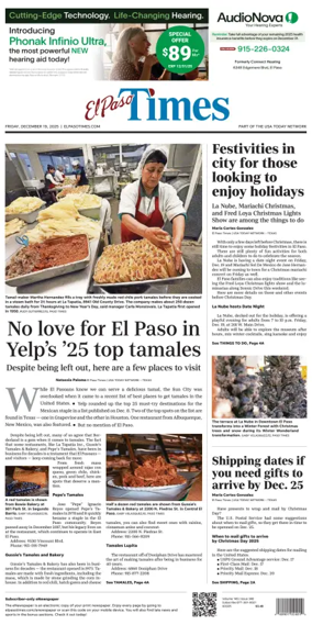 Cover of El Paso Times