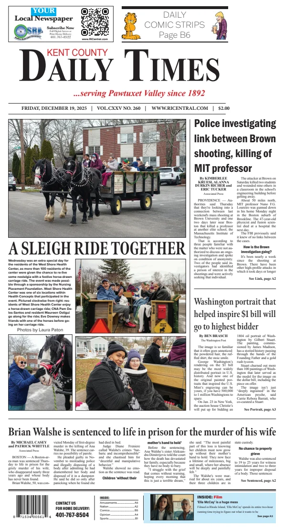 Cover of Kent County Daily Times