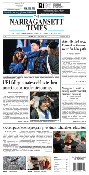 Cover of Narragansett Times