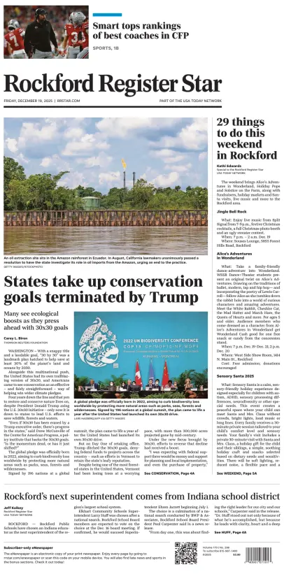 Cover of Rockford Register Star