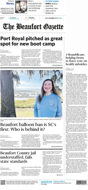 Cover of The Beaufort Gazette