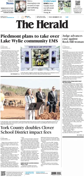 Cover of The Herald (Rock Hill)