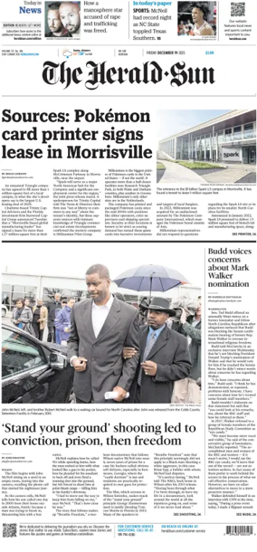 Cover of The Herald Sun