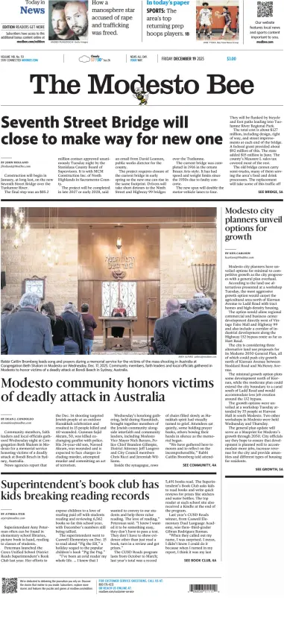 Cover of The Modesto Bee