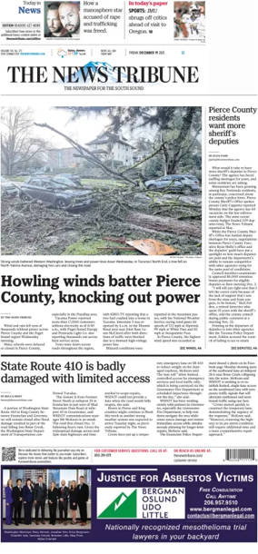 Cover of The News Tribune