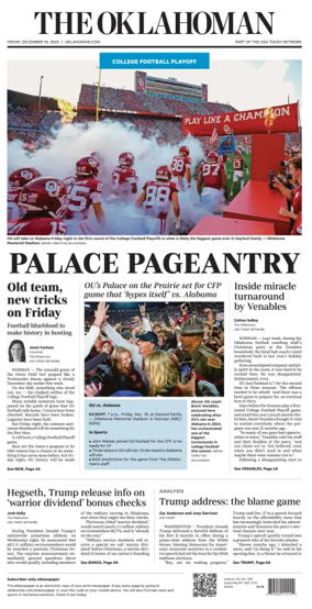 Cover of The Oklahoman