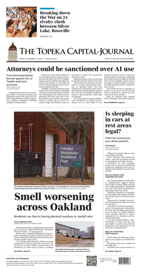 Cover of The Topeka Capital-Journal