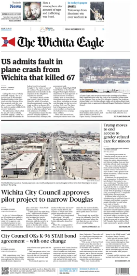 Cover of The Wichita Eagle