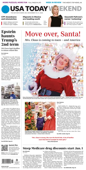 Cover of USA TODAY US Edition