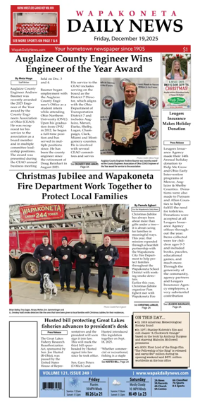 Cover of Wapakoneta Daily News