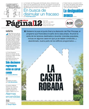 Cover of Pagina 12