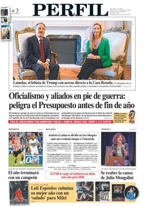 Cover of Perfil (Sabado)