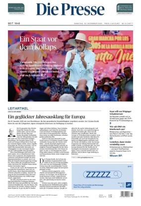 Cover of Die Presse