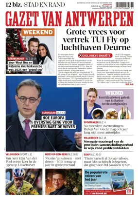 Cover of Gazet van Antwerpen Metropool Stad