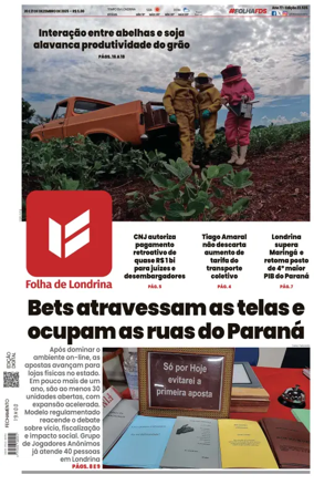 Cover of Folha de Londrina