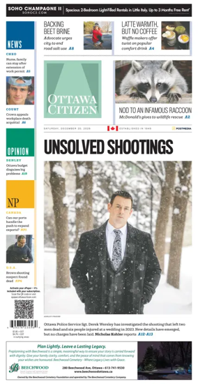 Cover of Ottawa Citizen