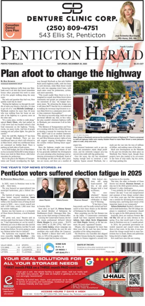 Cover of Penticton Herald