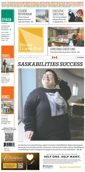 Cover of Regina Leader-Post