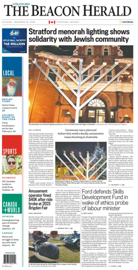 Cover of The Beacon Herald