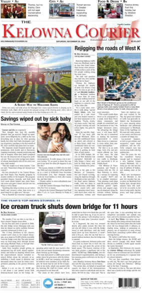 Cover of The Daily Courier