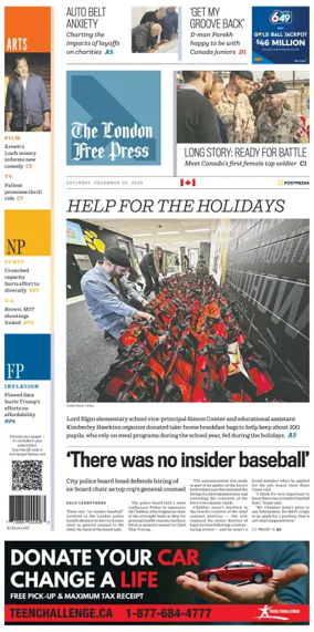 Cover of The London Free Press