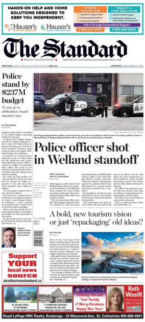 Cover of The Standard (St. Catharines)
