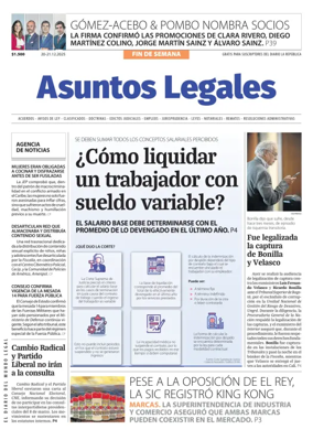 Cover of Asuntos Legales