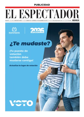 Cover of El Espectador