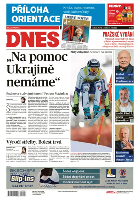 Cover of Dnes Prague Edition