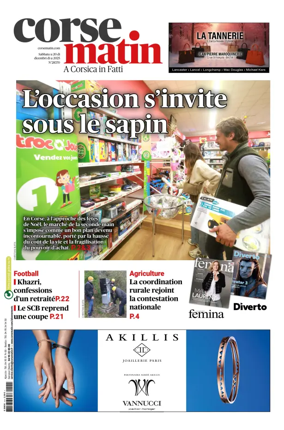 Cover of Corse Matin