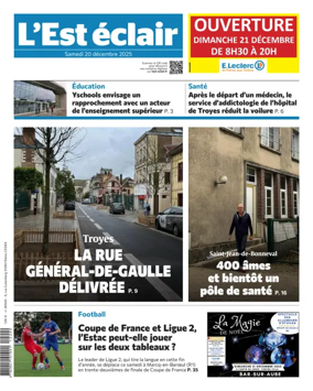 Cover of L'Est Eclair