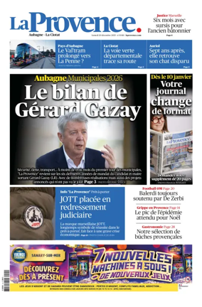 Cover of La Provence Aubagne-La Ciotat