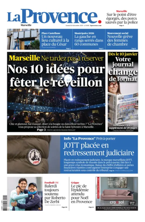 Cover of La Provence Marseille