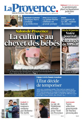 Cover of La Provence Salon-de-Provence / Pays salonais