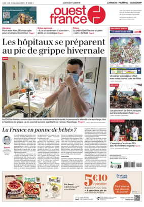 Cover of Ouest-France (Lannion / Paimpol / Guingamp)