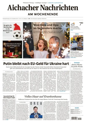 Cover of Aichacher Nachrichten