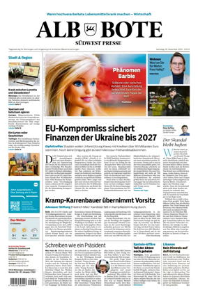 Cover of Alb Bote (Münsingen)