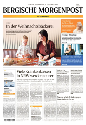 Cover of Bergische Morgenpost Wermelskirchen/Huckeswagen/Radevormwald