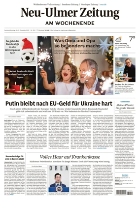 Cover of Neu-Ulmer Zeitung