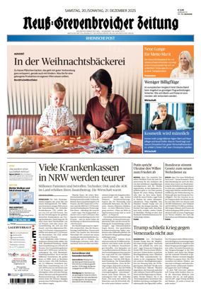 Cover of Neuss-Grevenbroicher Zeitung Neuss