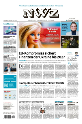 Cover of NWZ  (Göppinger Kreisnachrichten)