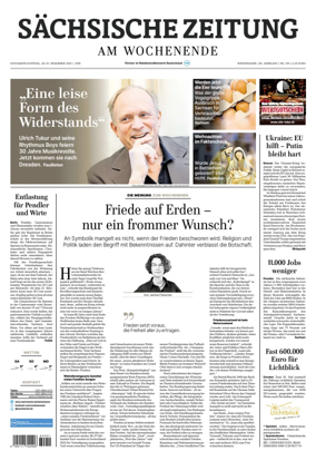 Cover of Sächsische Zeitung (Weißwasser)