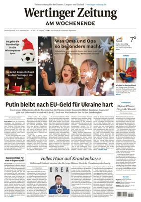 Cover of Wertinger Zeitung