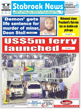 Cover of Stabroek News