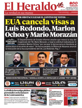 Cover of Diario El Heraldo